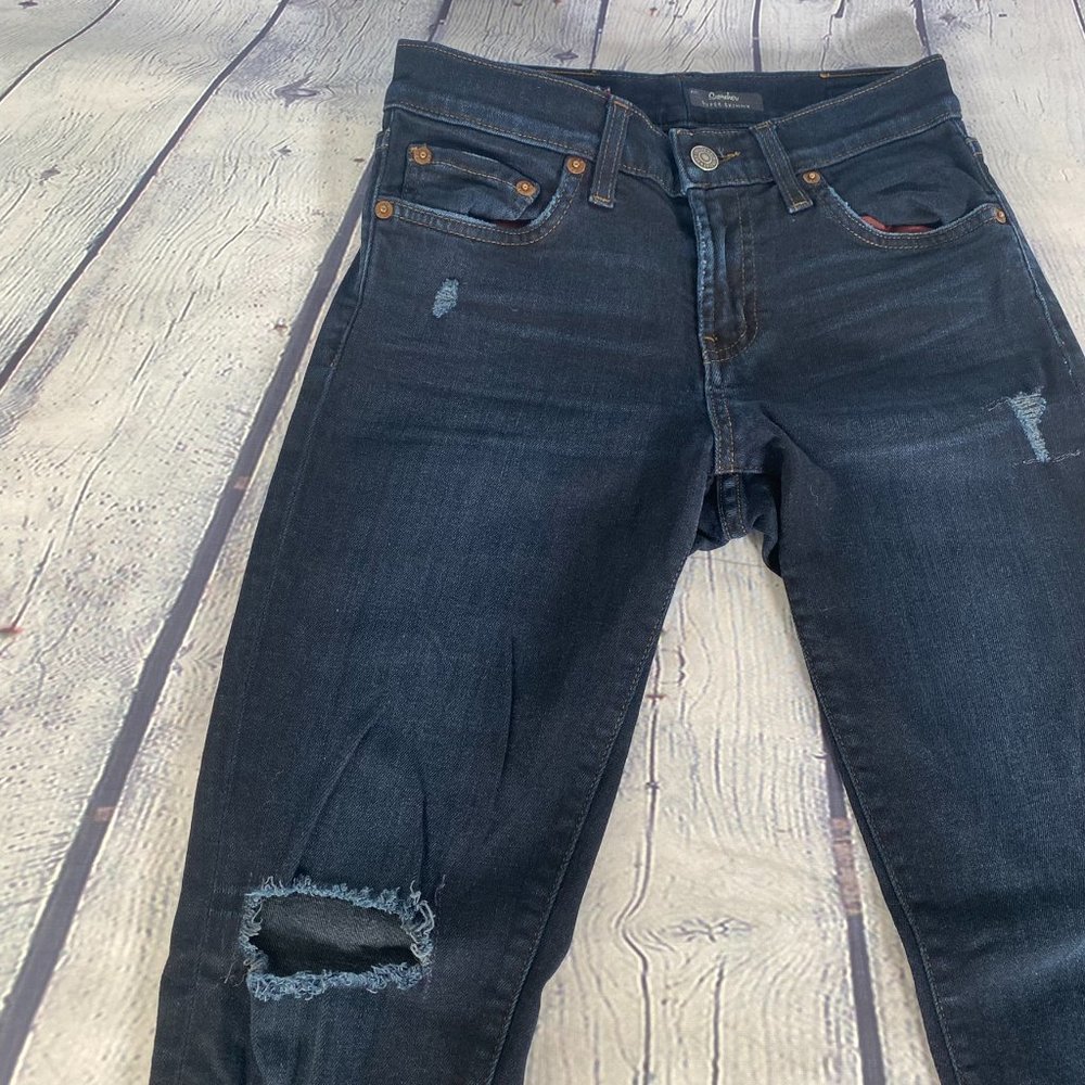 Red Engine Scorcher Super Skinny Distressed Jeans - Picture 4 of 8